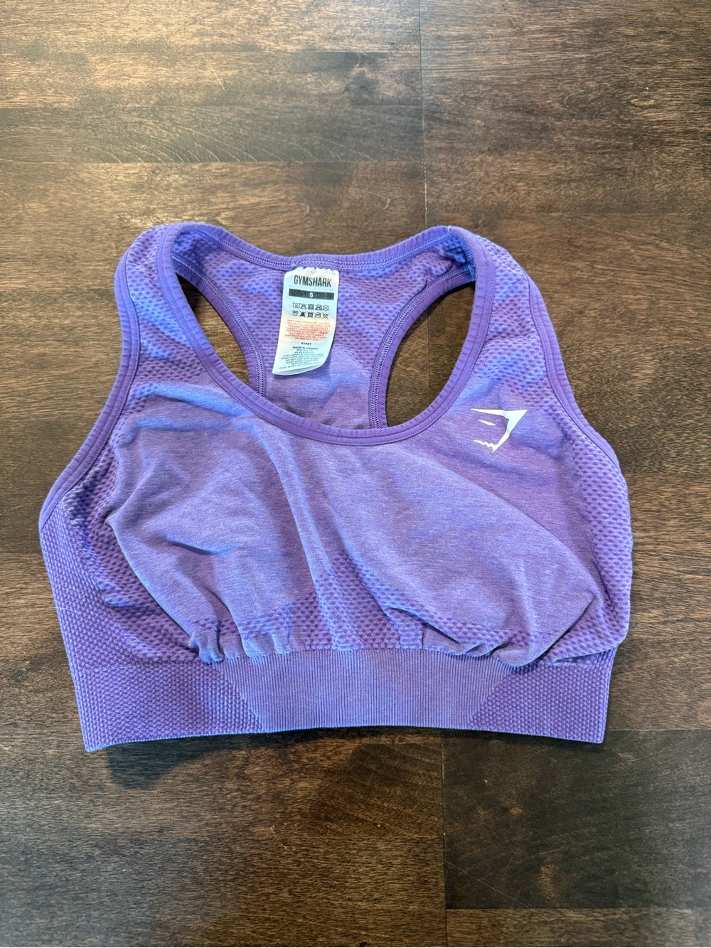 Gymshark Purple Seamless Sports Bra